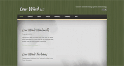 Desktop Screenshot of low-wind.com