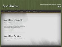 Tablet Screenshot of low-wind.com